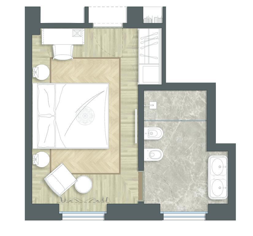 Duomo Rooms มิลาน ห้อง รูปภาพ
